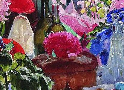 Фрагмент Пасхальный стол