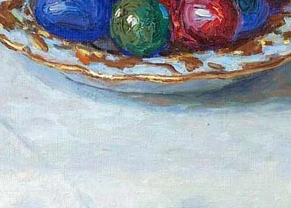 Фрагмент Пасхальный стол