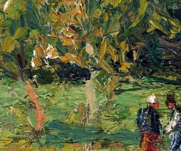 Фрагмент PAYSAGE AVEC  DEUX PERSONNA