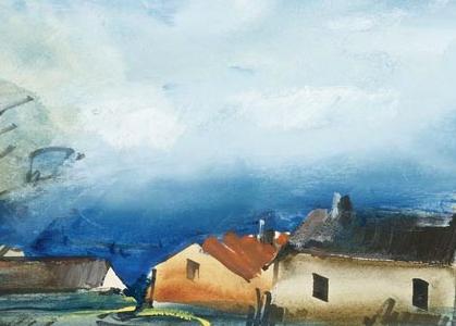 Фрагмент PAYSAGE AVEC MAISONS