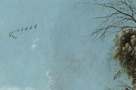 Фрагмент PAYSAGE D HIVER FRANCESCO FOSCHI WINTER LANDS