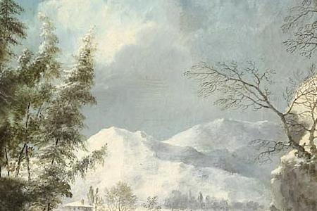 Фрагмент PAYSAGE D HIVER FRANCESCO FOSCHI WINTER LANDS