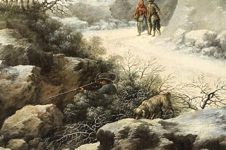 Фрагмент PAYSAGE D HIVER FRANCESCO FOSCHI WINTER LANDS