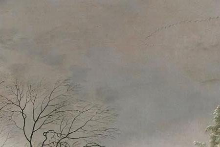 Фрагмент PAYSAGE D HIVER PROBABLEMENT LE TUNNEL TRAVER