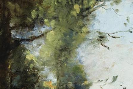 Фрагмент PAYSANNE ASSISE AU BORD DEЕL