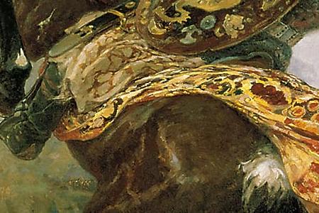 Фрагмент Пересвет и Челубей