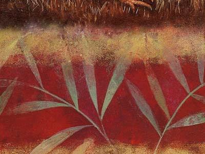 Фрагмент Петушок в темно бордовом