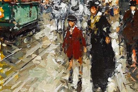 Фрагмент Place de la Madeleine Paris