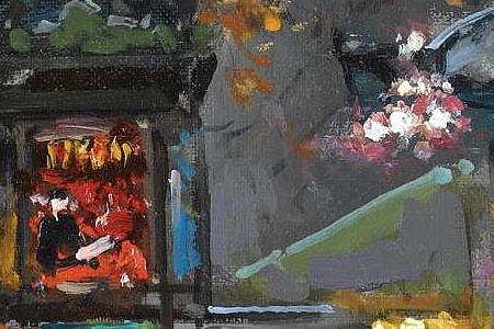 Фрагмент PLACE DE LA REPUBLIQUE, PARIS, EVENING