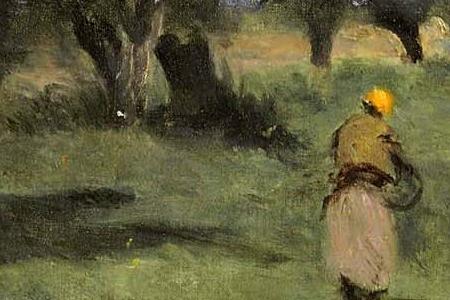 Фрагмент Plaine aux environs d Etampes