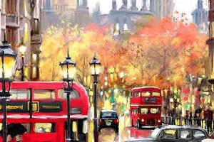 Фрагмент Полдень в Лондоне