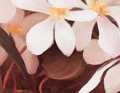 Фрагмент Поле с ромашками II