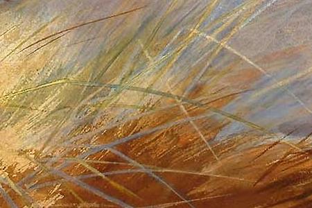 Фрагмент Полет Глухарей над горным озером