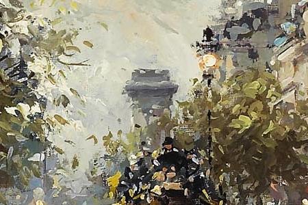 Фрагмент Porte Saint Martin