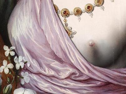 Фрагмент Portrait of a lady as Ceres