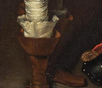 Фрагмент Portrait of an officer