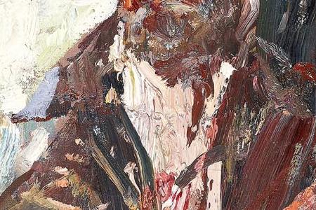 Фрагмент Portrait of an old man