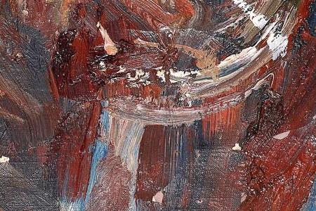 Фрагмент Portrait of an old man