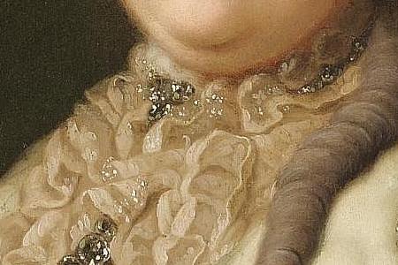 Фрагмент PORTRAIT OF CATHERINE II