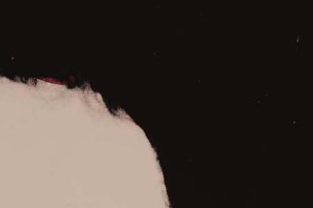 Фрагмент PORTRAIT OF LAURA DE COPPET портрет на бордовом фоне