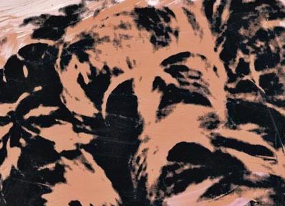 Фрагмент PORTRAIT OF MARINA FERRERO в розовых тонах