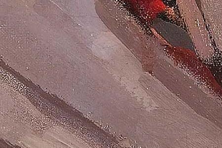 Фрагмент Portrait of Mikhail Benois