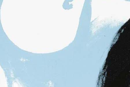 Фрагмент PORTRAIT OF TERESA AND ZENA SCHARF голубой