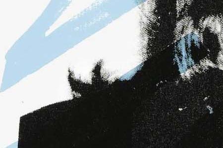 Фрагмент PORTRAIT OF TERESA AND ZENA SCHARF голубой