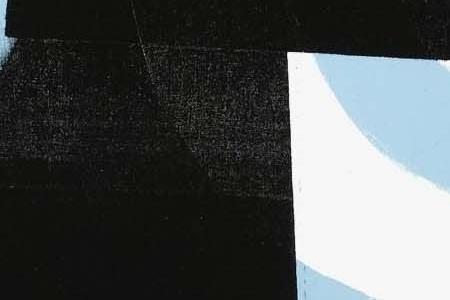 Фрагмент PORTRAIT OF TERESA AND ZENA SCHARF голубой