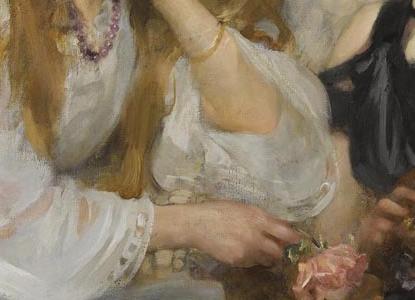 Фрагмент PORTRAITS OF LORNA AND DOROTHY BELL