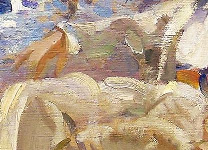 Фрагмент Портрет Федора Шаляпина