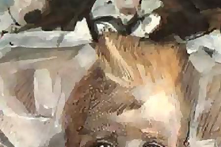 Фрагмент Портрет сына автора