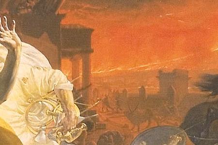 Фрагмент Последний день Помпеи. 1833.
