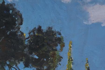 Фрагмент Послеобеденное солнце в Крыму