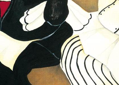 Фрагмент Повар и официант на велосипеде