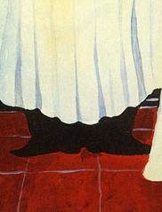 Фрагмент Повар с бутылкой шампанского