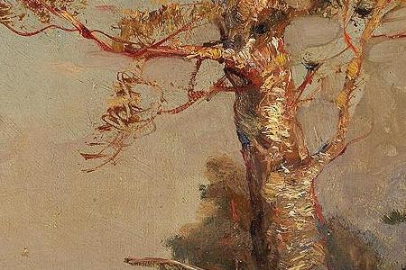 Фрагмент Поздний пейзаж