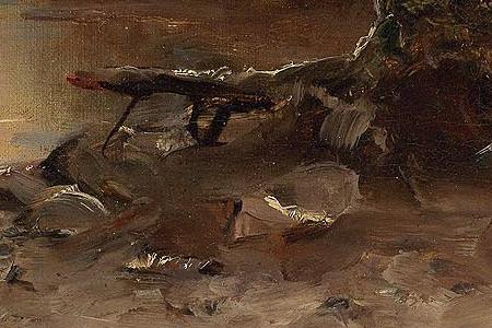 Фрагмент Поздний пейзаж