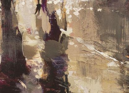 Фрагмент Прогулка возле цветочного базара в Париже