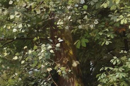 Фрагмент PUNTING ON THE RIVER