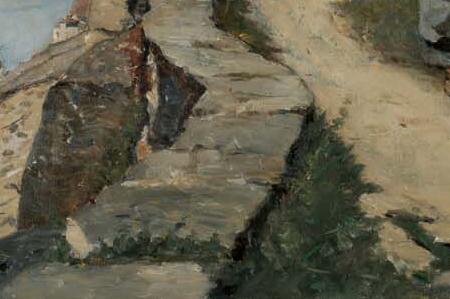 Фрагмент Путь в виноградниках