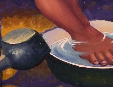 Фрагмент Работяга муж с красавицей женой в бане