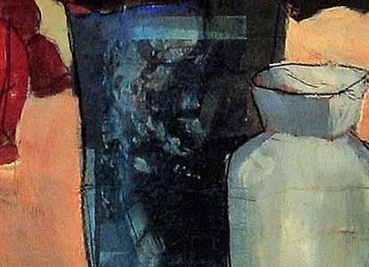 Фрагмент Raspberry Peonies