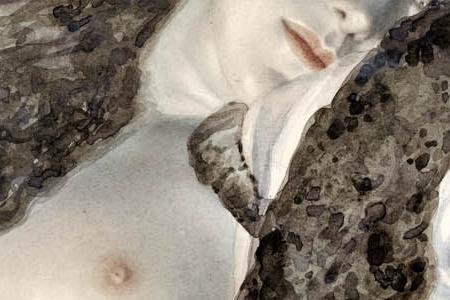 Фрагмент RECLINING NUDE 2