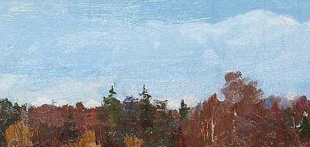 Фрагмент River under thaw