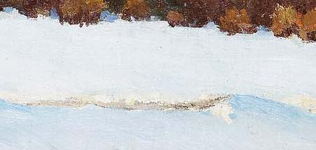 Фрагмент River under thaw