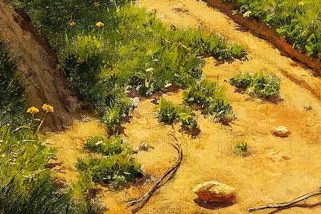 Фрагмент Riverside path