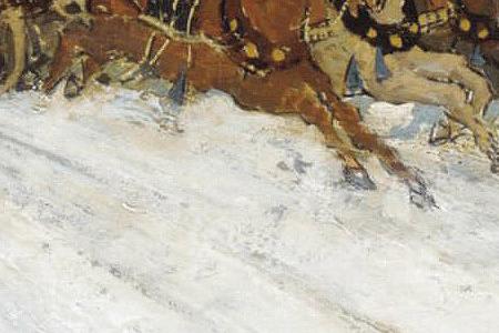 Фрагмент ROIKA RACING THROUGH THE SNOW