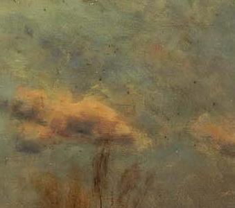 Фрагмент Romantic Winter Landscape