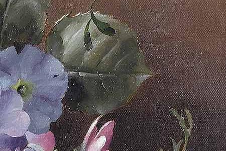 Фрагмент Roses and Primulas